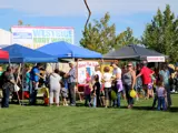 A crowd at a special event