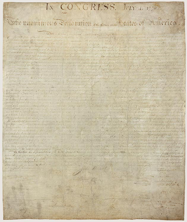 Original Declaration of Independence